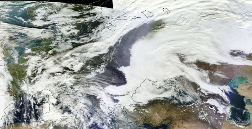 Rusija okovana ledom: Satelitski snimak NASA