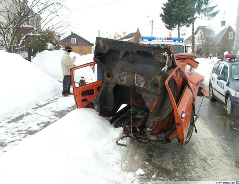 Stary maluch pokonał mercedesa