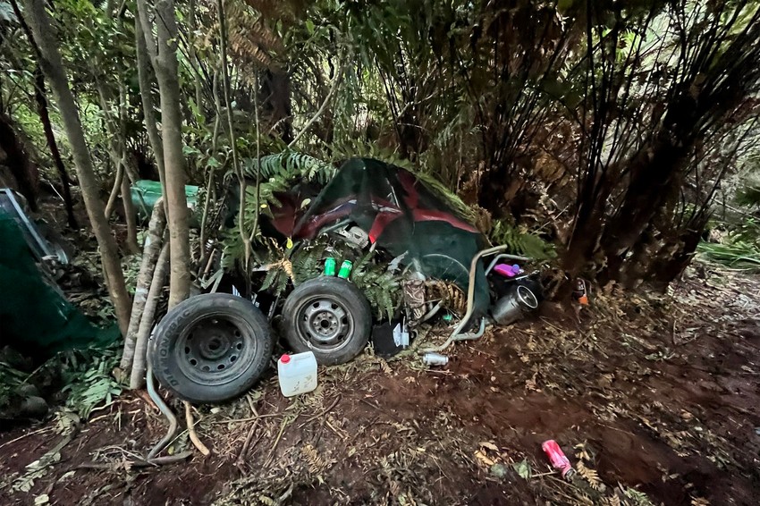 Mesto gde se otac krio sa otetom decom