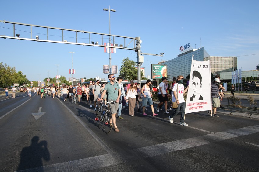 beograd studenti blokade protesti fdu