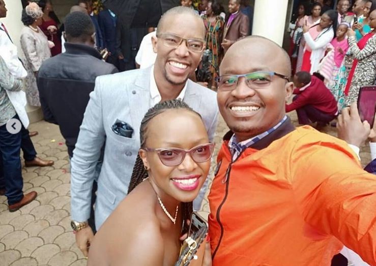 Citizen TV’s Sam Gituku weds colleague in lavish wedding  