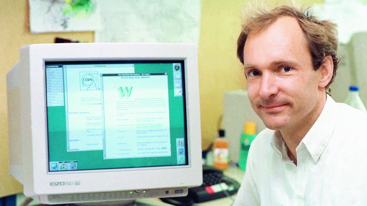 Tim Berners-Lee – twórca pierwszej strony internetowej