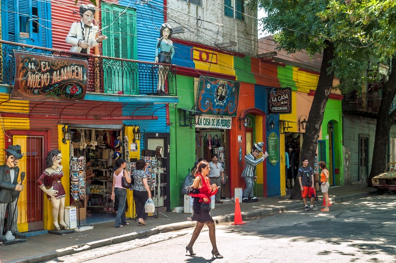 Buenos Aires - dzielnica La Boca