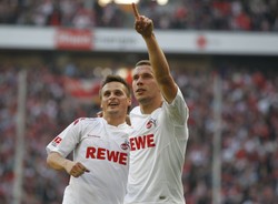 Peszko podawał, Podolski strzelał. Zobacz wideo