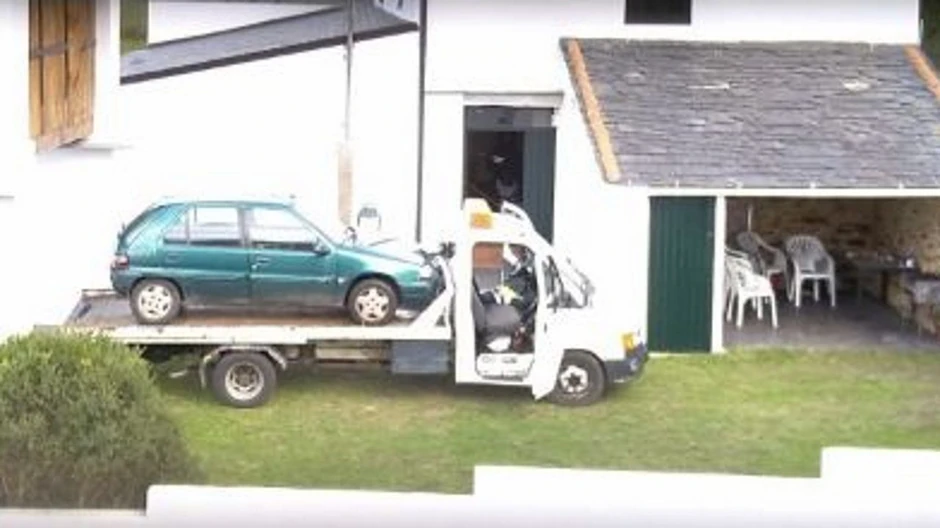 Vozilo u kom je bila sakrivena droga 