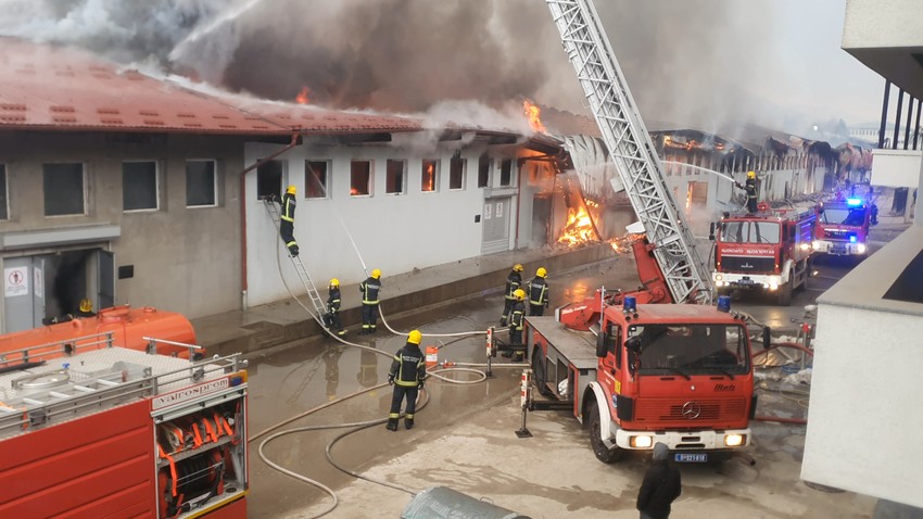 Požar u Novom Pazaru