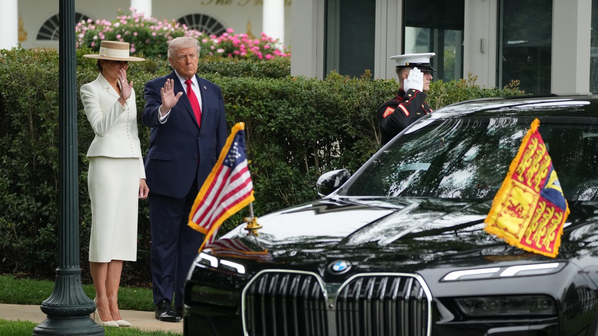 Donald i Melanija Tramp