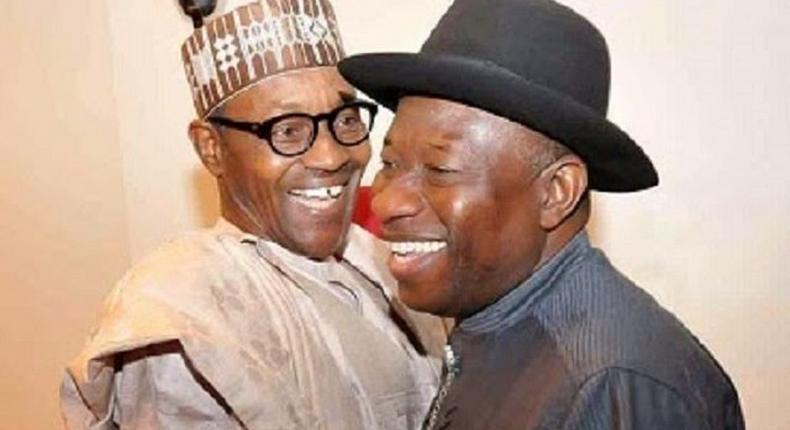 President GEJ and President-Elect GMB