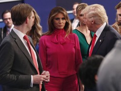 Bardziej tandetnie się nie dało... Landrynkowa stylówa Melanii Trump. FOTO