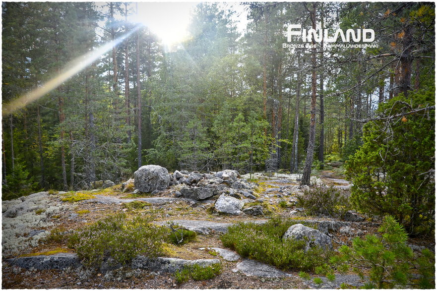 Kurhany z epoki brązu w fińskim Sammallahdenmäki