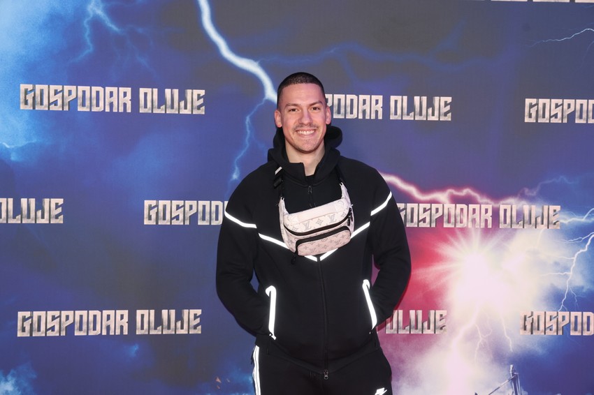 Baka Prase na premijeri filma