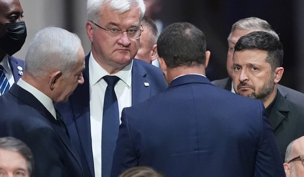 Vladimir Zelenski i Benjamin Netanjahu 