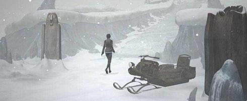 Screen z gry Syberia II.