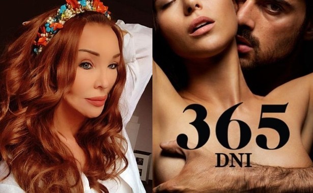 Ewa Minge, plakat filmu "365 dni"