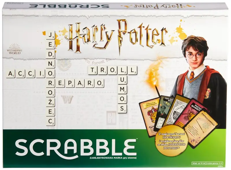 Scrabble / Harry Potter / Empik, mat. prasowe