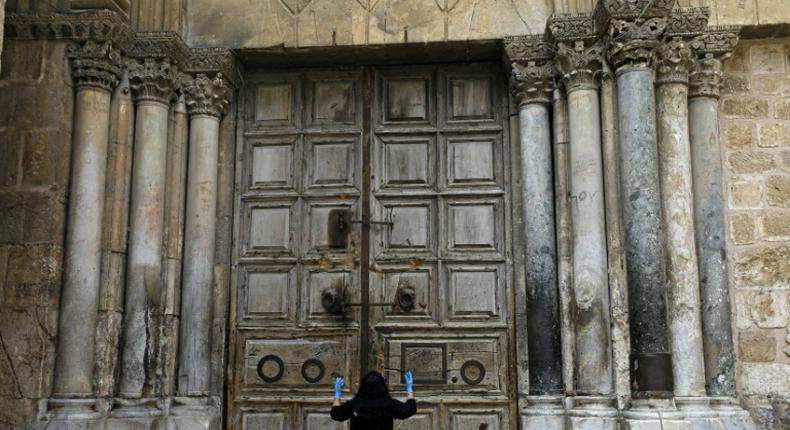 The Holy Sepulchre church in Jerusalem where Christians believe Jesus was crucified, buried and resurrected will reopen on Sunday two months after its closure in March amid the coronavirus pandemic but strict hygiene measures will be enforced