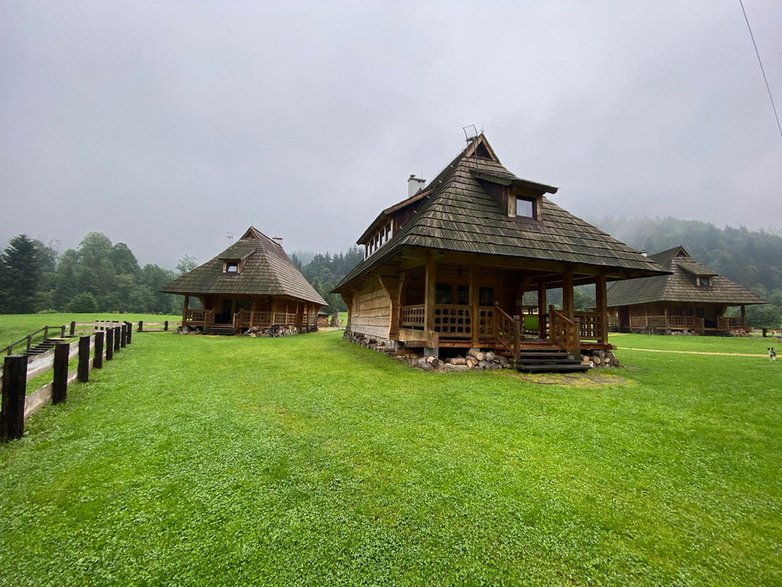 Bieszczady, Osada Chytrusówka.