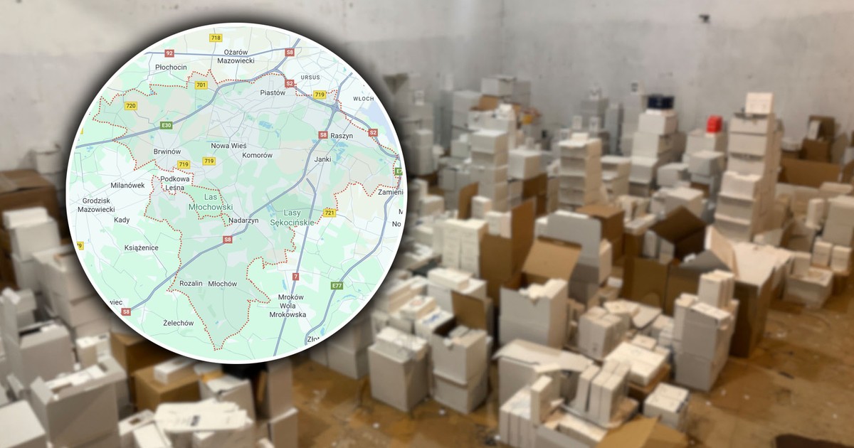 Nie mieści się w głowie, co policjanci odkryli pod Warszawą. Skala wbija w fotel