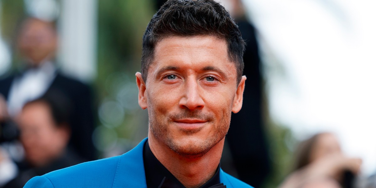 Robert Lewandowski na Festiwalu Filmowym w Cannes