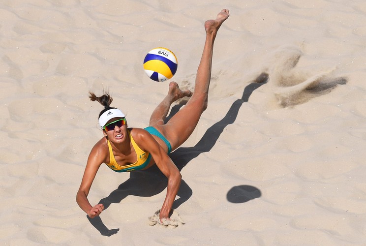 Najlepsze widoki w Rio de Janeiro? Zdecydowanie na turnieju siatkówki plażowej!