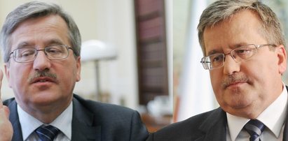 Komorowski łyka białe pigułki! Po co?