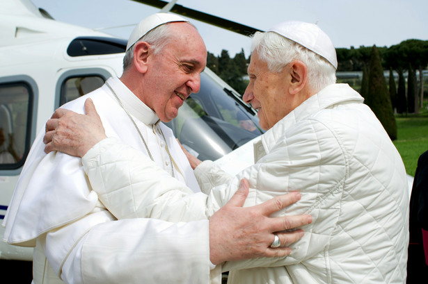 Historyczne spotkanie papieży. "Jesteśmy braćmi"