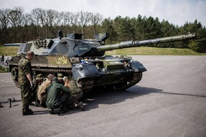 Ukraińcy szkolą się na czołgach Leopard 1A5 wypożyczonych z muzeum