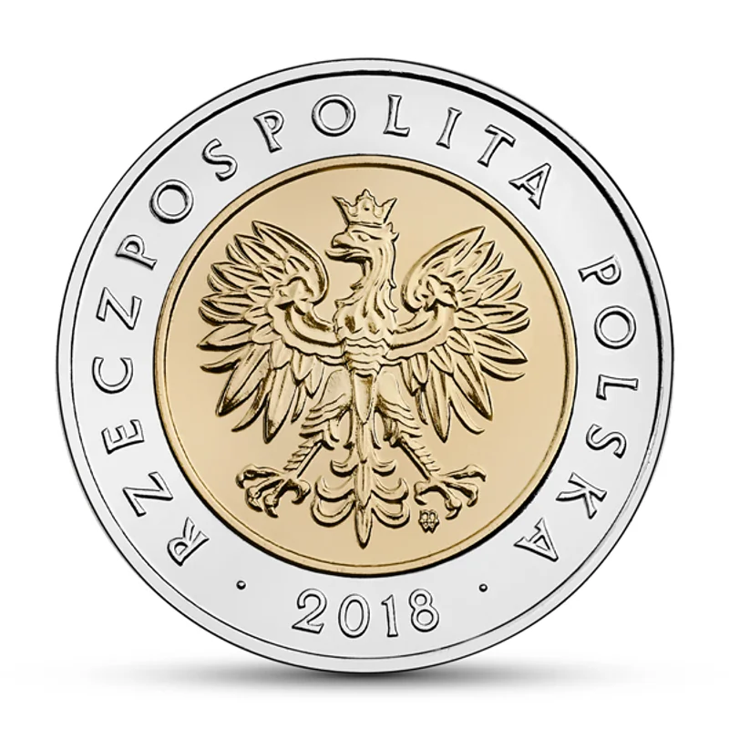 Moneta 5 Zl Na 100 Lecie Niepodleglosci Wyemitowana Przez Nbp