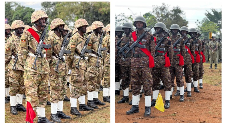 Military Parade at Busikho Primary Teachers’ College grounds