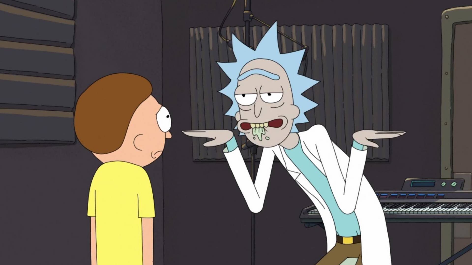 Megjelent egy élőszereplős Rick és Morty jelenet és mindenki megőrült miatta