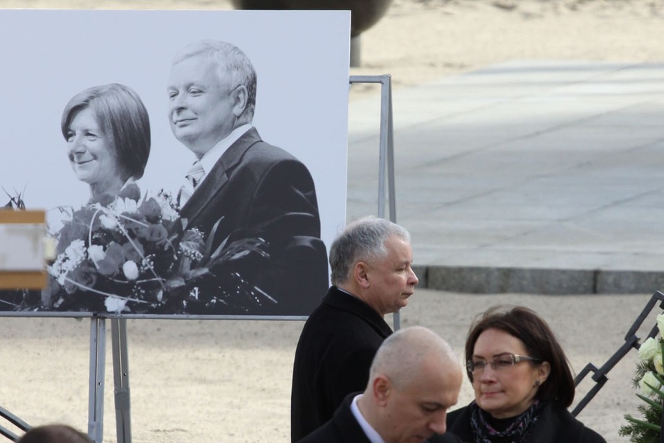 Jarosław Kaczyński przed Pałacem Prezydenckim, fot. Iza Procyk-Lewandowska