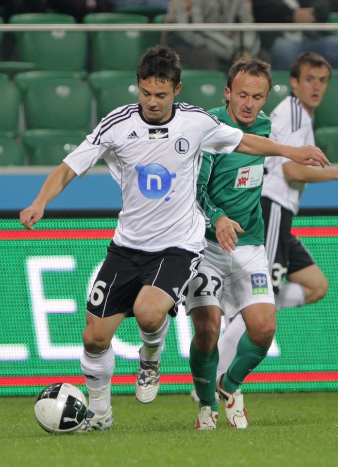 PIŁKA NOŻNA LIGA POLSKA LEGIA WARSZAWA LECHIA GDAŃSK