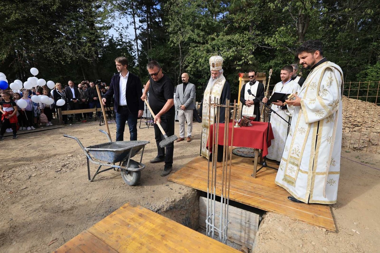 Položen kamen temljac za Dečije odmaralište Bogdan Milanović na Bešnjaji