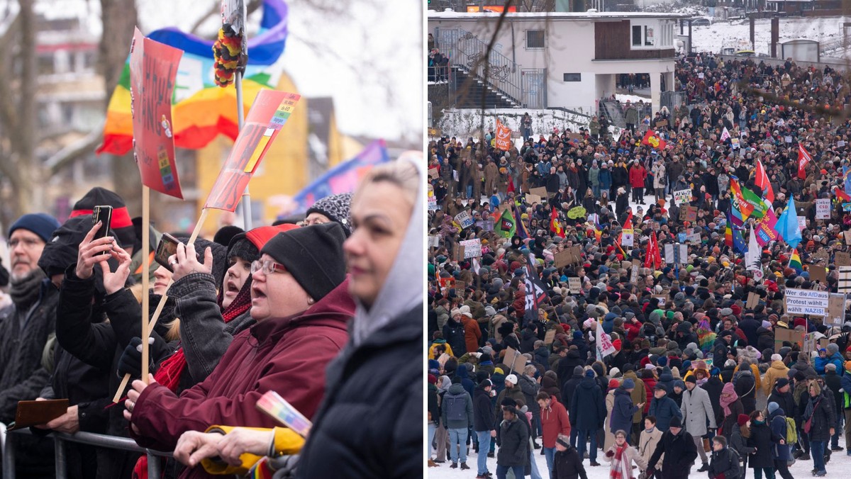 Całe Niemcy mówią "dość" prawicy. Skala protestów zaskoczyła wszystkich