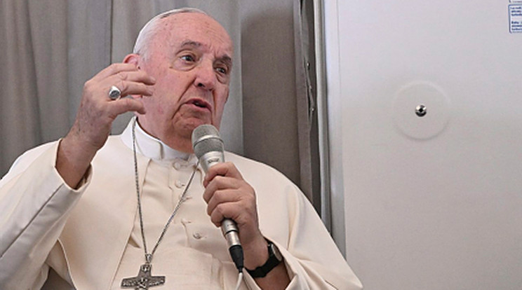 Ferenc pápa új apostoli levelet bocsátott ki / Fotó: MTI/EPA/AFP pool/Tiziana Fabi