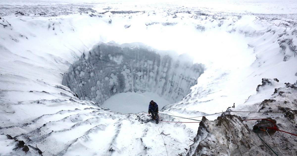 Where did the mysterious craters in Siberia come from?  New explanation