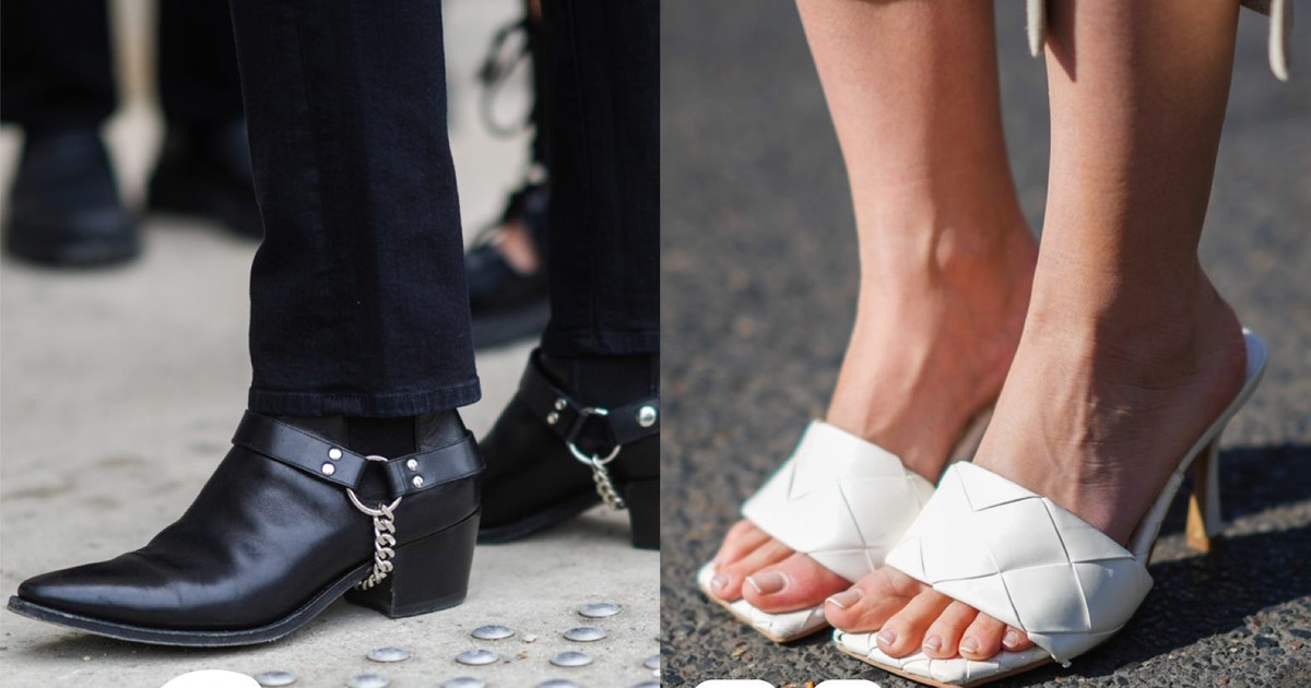 Stylists reveal 8 shoe trends that are in and 6 that are out this year