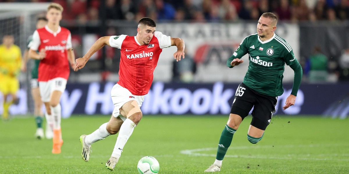 AZ Alkmaar - Legia Warszawa.