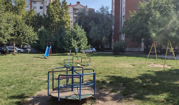 Igralište u Naserovoj ulici u Nišu