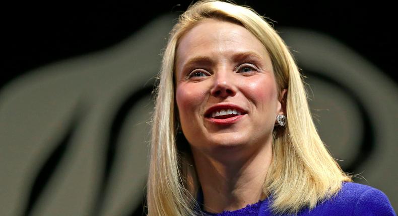 Yahoo CEO Marissa Mayer.