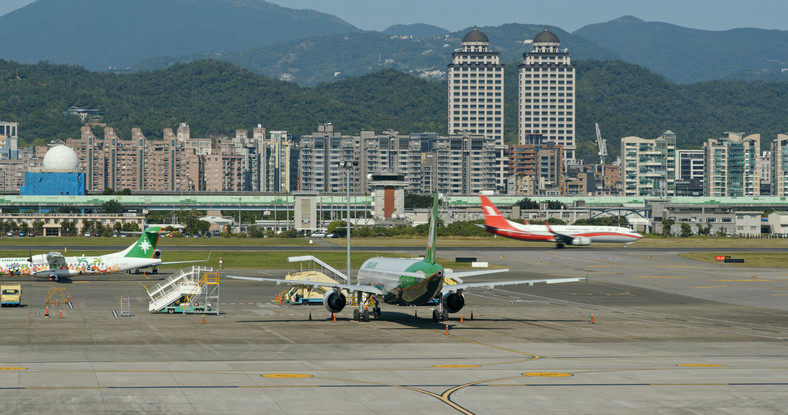 Lotnisko Songshan w Tajpej na Tajwanie