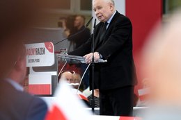 Jarosław Kaczyński w Płocku. "Orlen ofiarą oszalałego ataku"