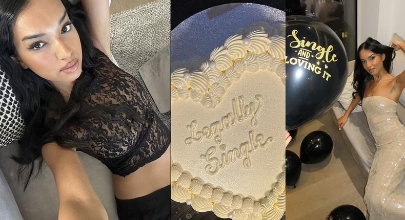 Lady throws party to celebrate divorce, says she’s ‘legally single; who’s next?’