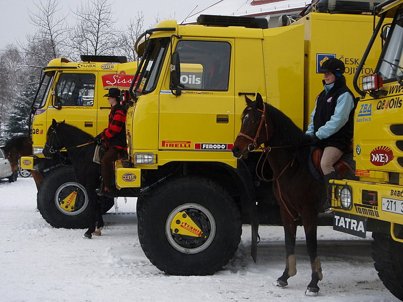 Rajd Dakar 2008: Loprais Tatra Team już w drodze do Lizbony