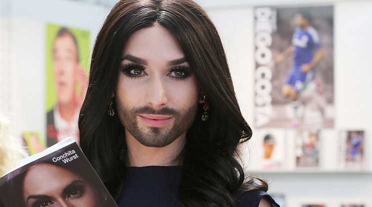 Conchita Wurst így nézett ki, mikor megnyerte az Eurovíziót / Fotó: Northfoto