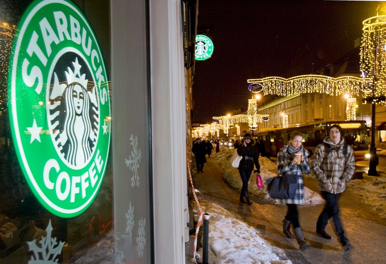 Kawiarnia Starbucks na Nowym Świecie w Warszawie