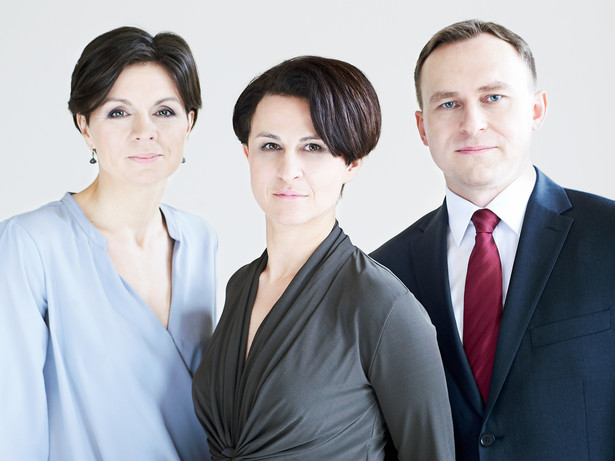 Paulina Kieszkowska-Knapik, Ewa Rutkowska, Marcin Kolasiński.