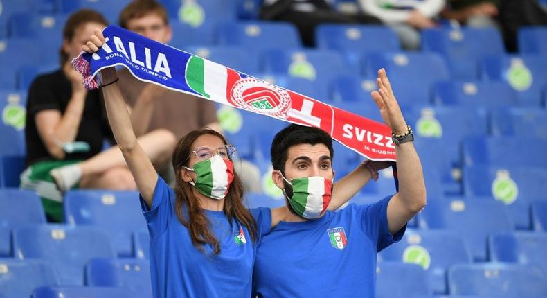 Italy take on Switzerland at the Stadio Olimpico Creator: Ettore Ferrari