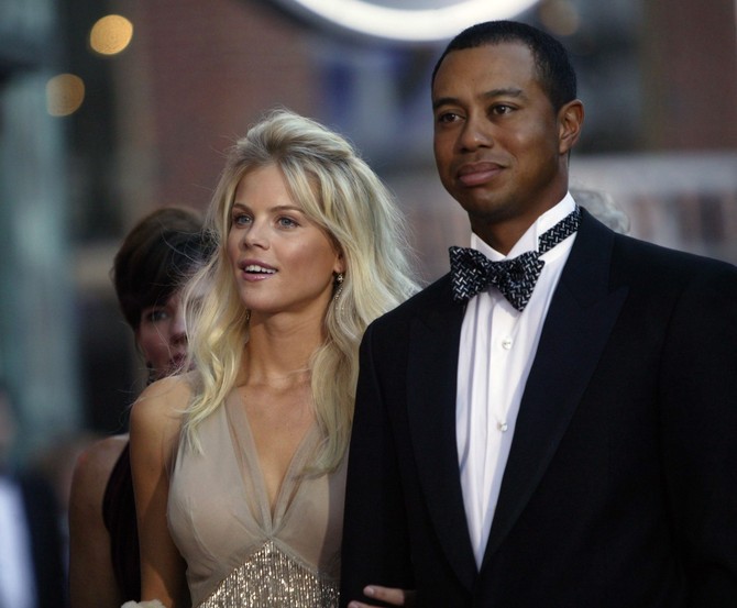 Tajger Vuds i Elin Nordegren