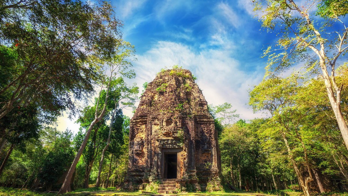 Strefa świątyń Sambor Prei Kuk i stanowisko archeologiczne Isanapura (Kambodża) - UNESCO
